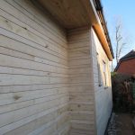 Machined Sweet Chestnut cladding overlap shiplap shadow gap rainscreen